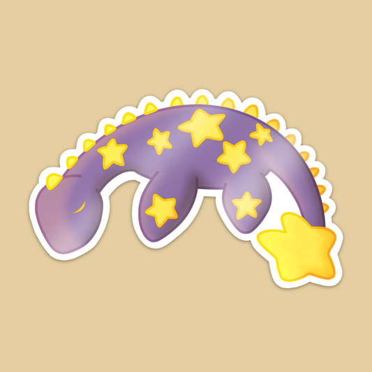 Sleepy Dragon Sticker