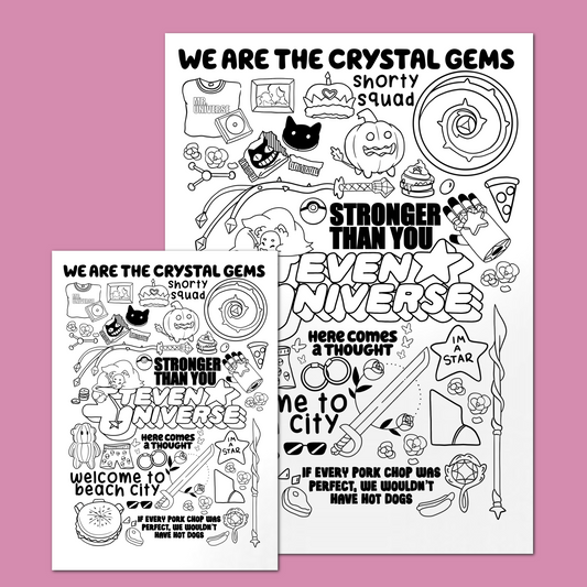 Steven Universe Doodle Print
