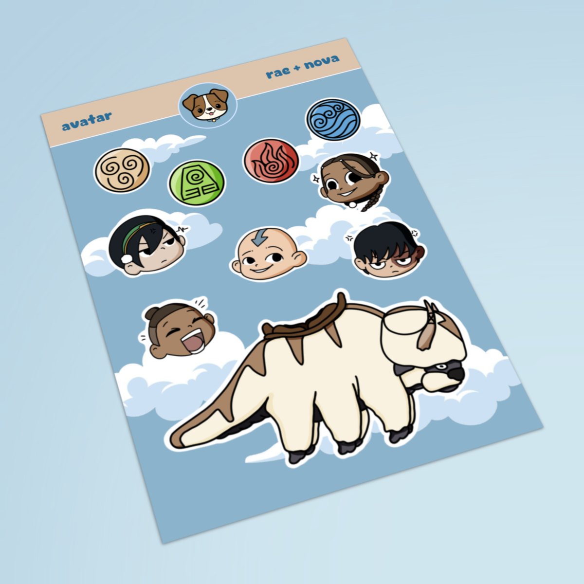 Avatar Sticker Sheet