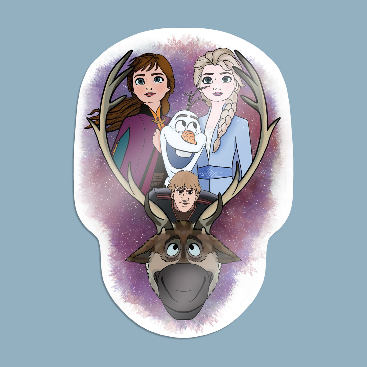 Frozen Character Sticker