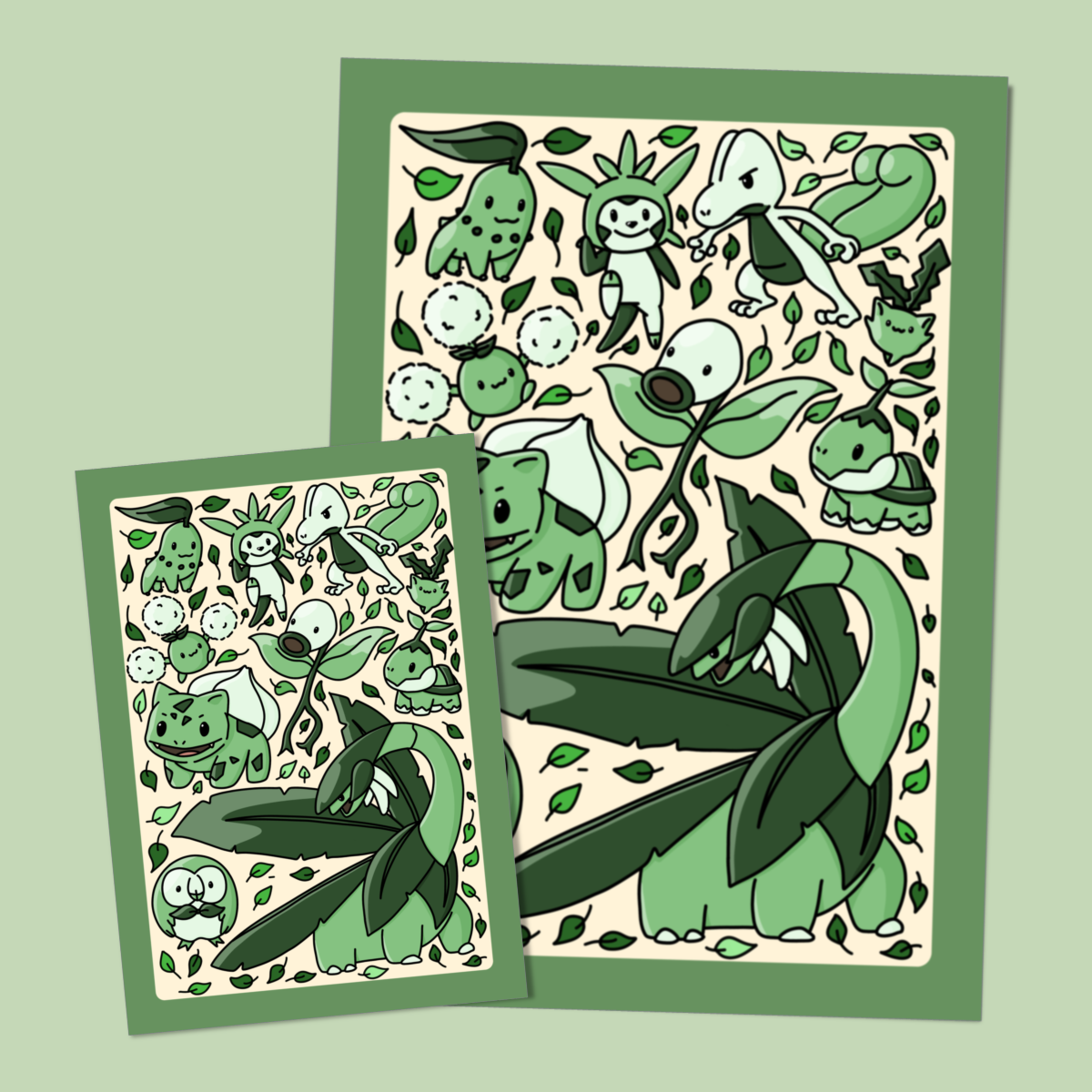 Pokémon Type Art Prints