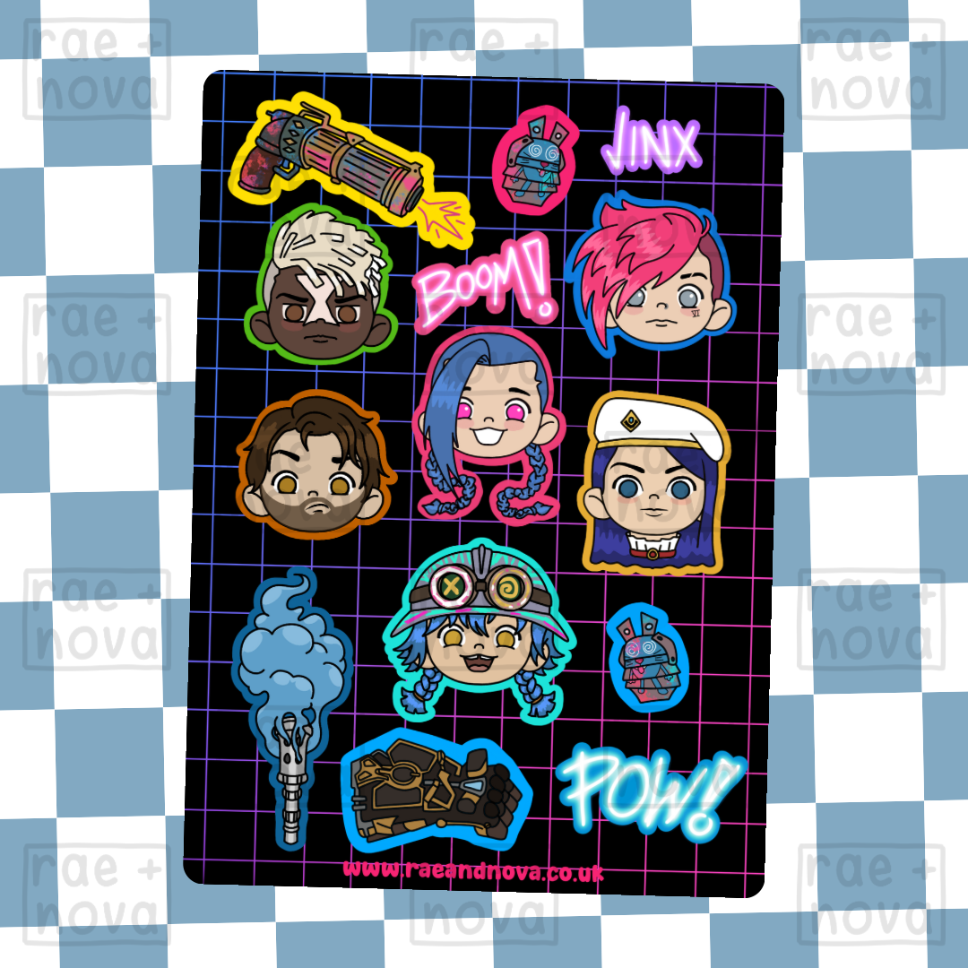 Arcane Sticker Sheet
