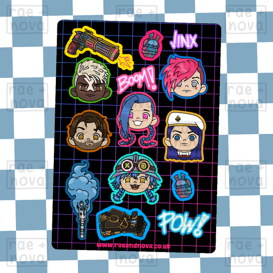 Arcane Sticker Sheet