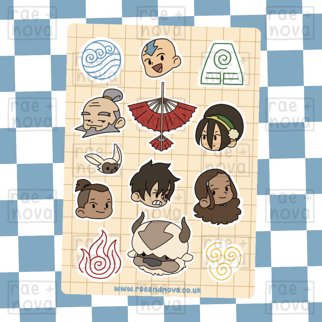 Avatar Sticker Sheet