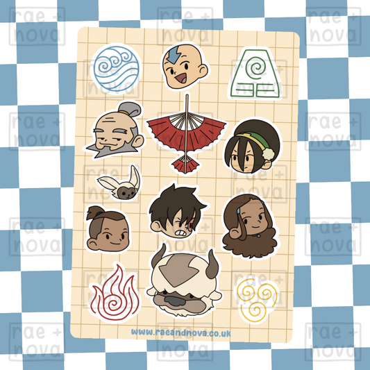 Avatar Sticker Sheet