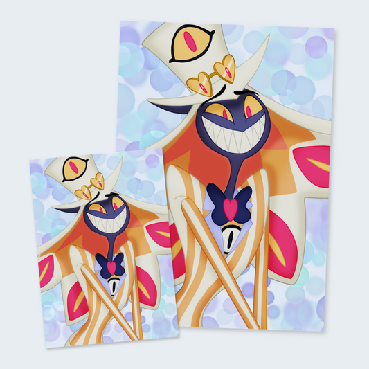 Sir Pentious Hazbin Art Print