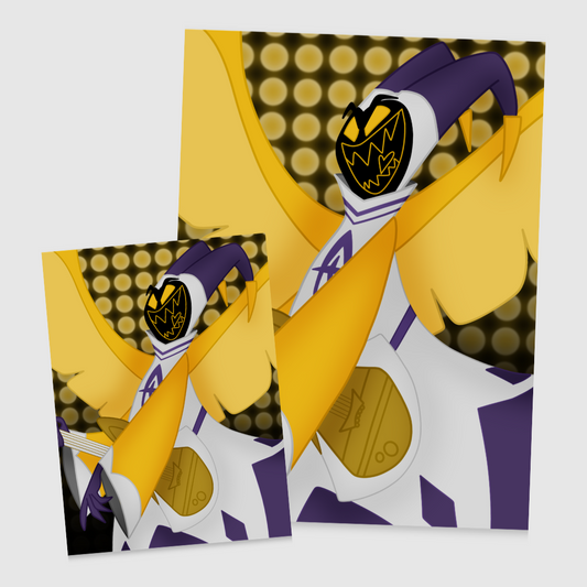 Adam Hazbin Art Print