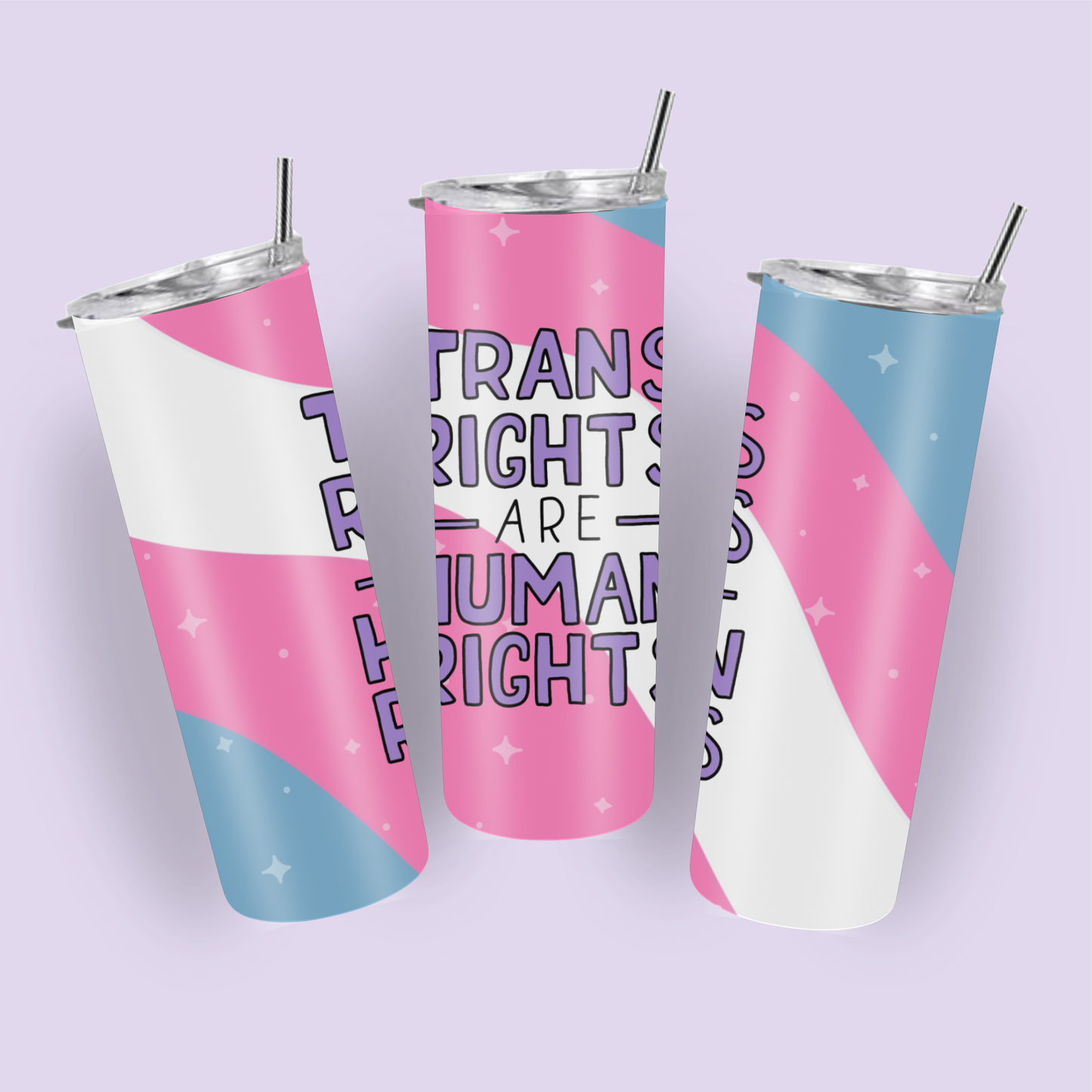 Trans Rights Tumbler