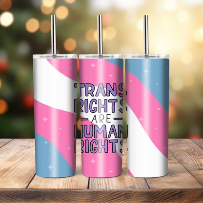 Trans Rights Tumbler