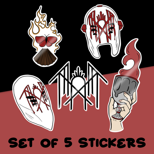 Sleep Token Stickers