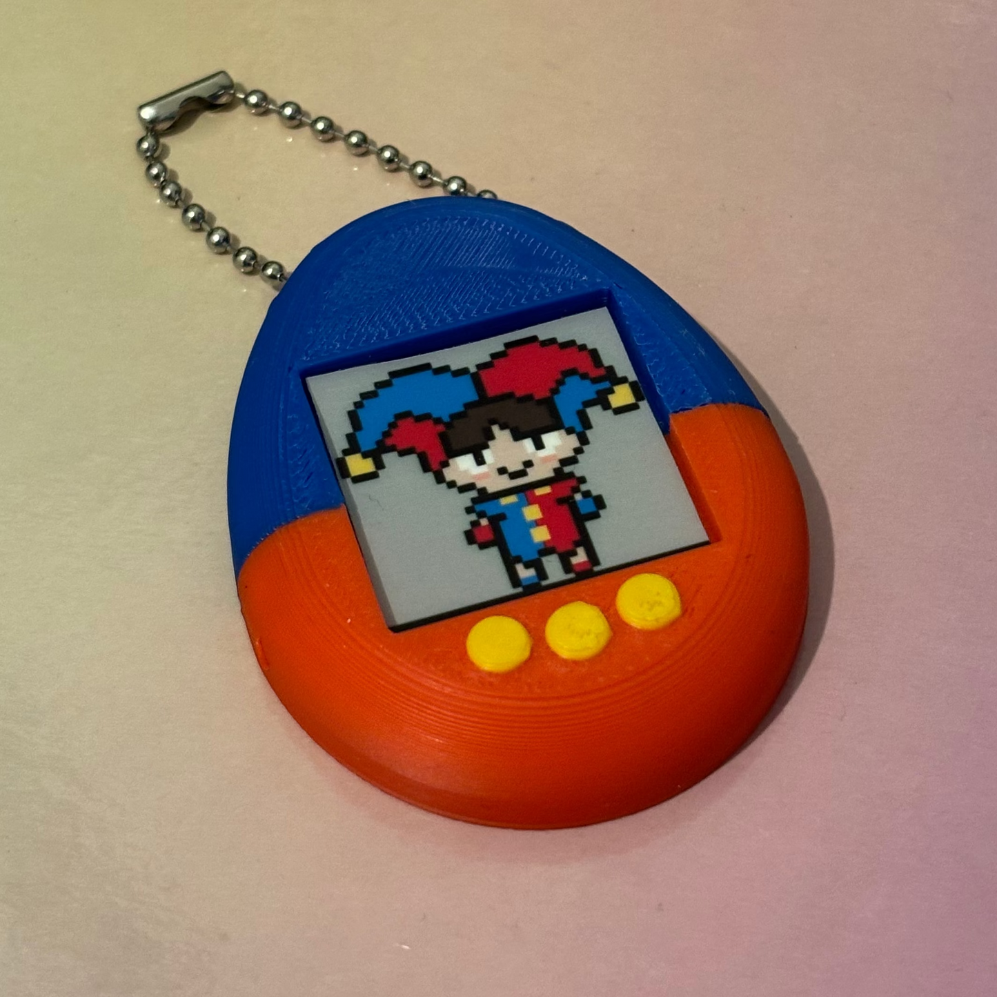 Pomni’s Tamagotchi Keyring