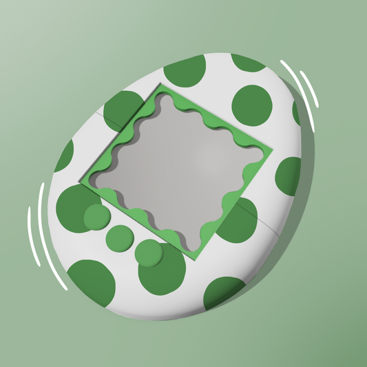 Yoshi Egg Tamagotchi Mirror