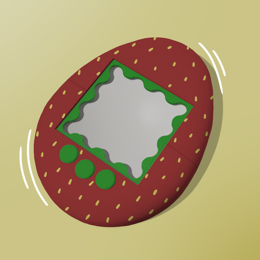 Strawberry Tamagotchi Mirror