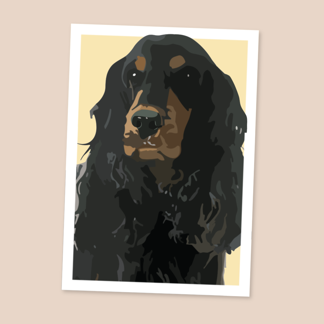 Cocker Spaniel Portrait Art Print