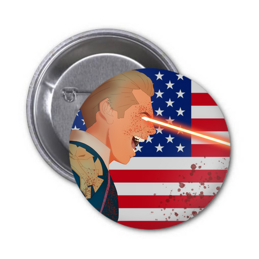 Homelander Button Badge