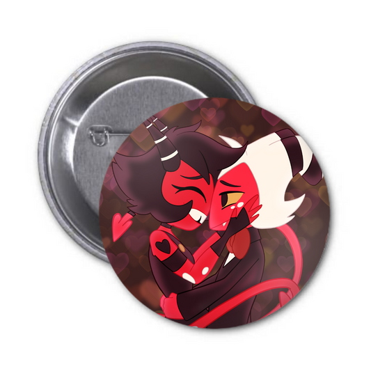Moxsie and Millie Button Badge