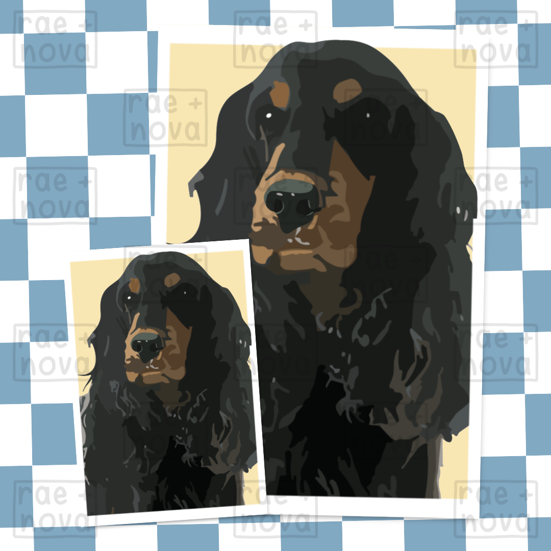 Cocker Spaniel Portrait Art Print