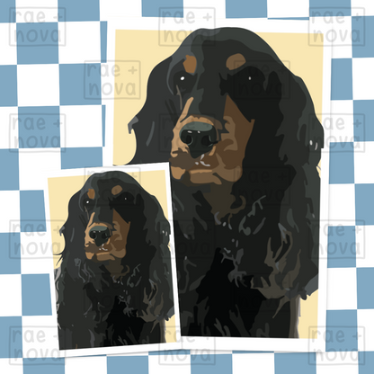 Cocker Spaniel Portrait Art Print