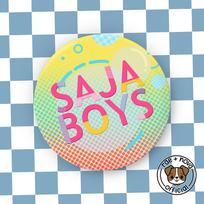 Saja Boys Badge Collection