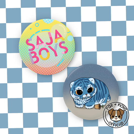 Saja Boys Badge Collection