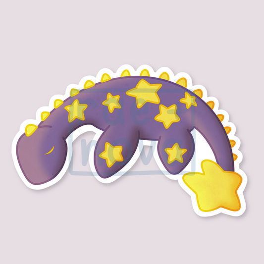 Sleepy Dragon Sticker