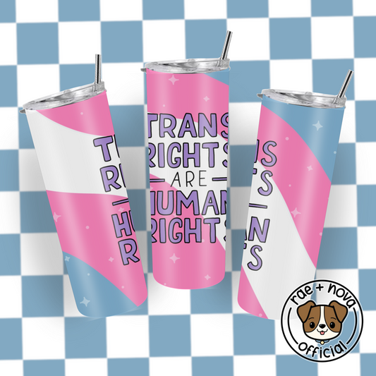 Trans Rights Tumbler